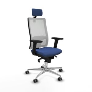 Office Chair Piqueras y Crespo 2D086G2 Navy Blue