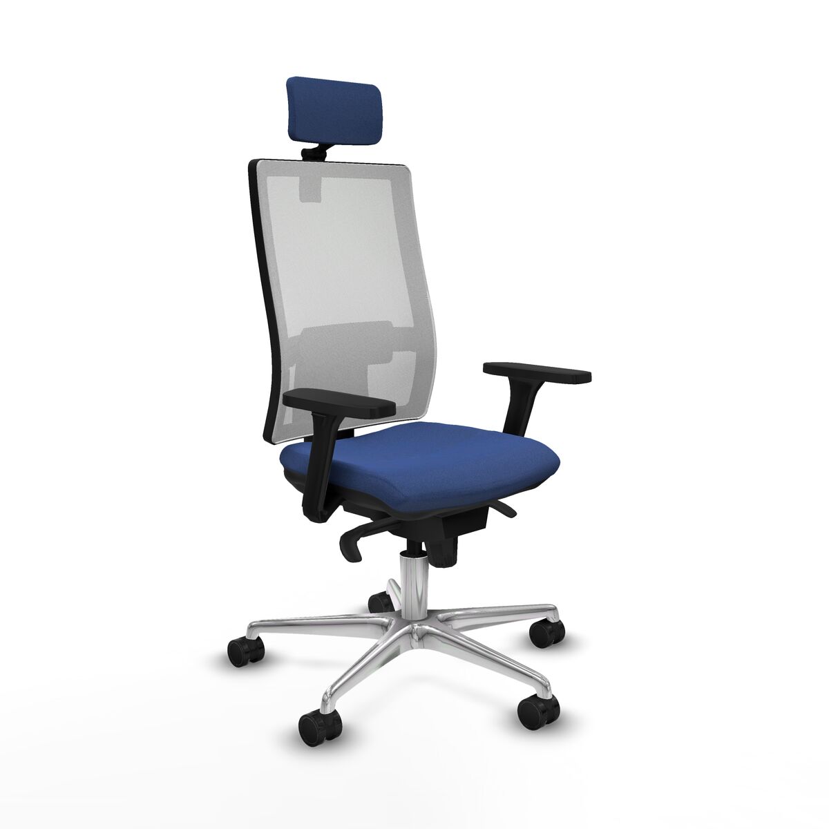 Office Chair Piqueras y Crespo 3D086N2 Navy Blue