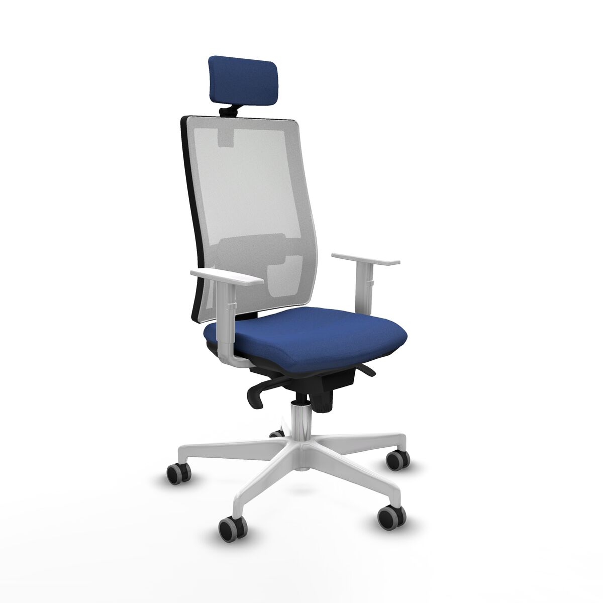 Office Chair Piqueras y Crespo 4B026G2 Navy Blue
