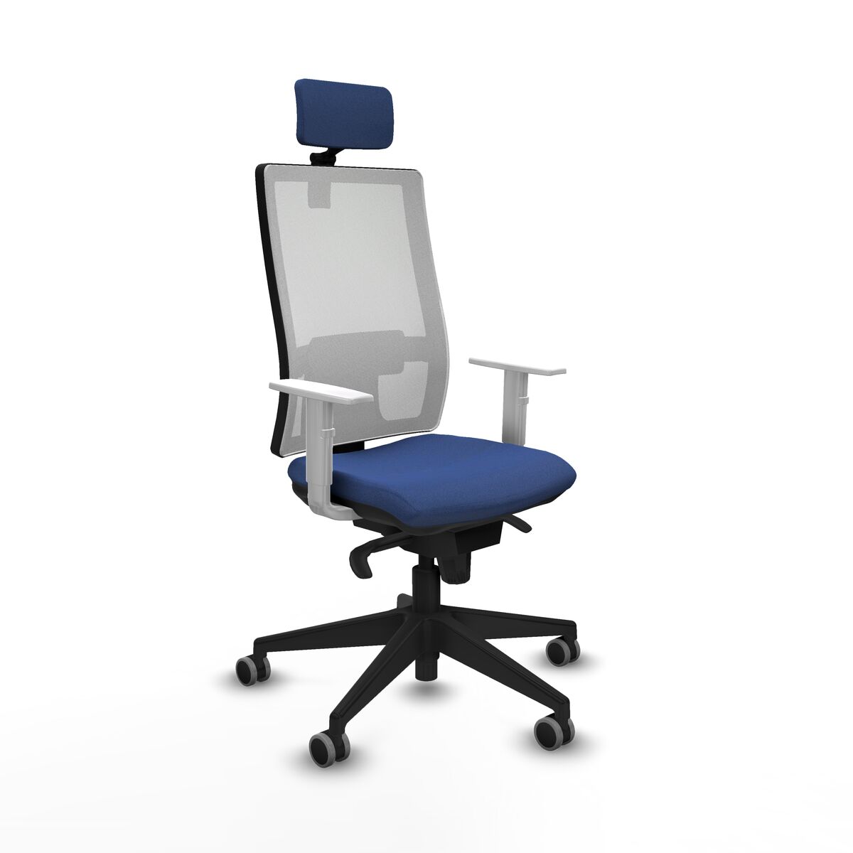 Office Chair Piqueras y Crespo 4B066G2 Navy Blue