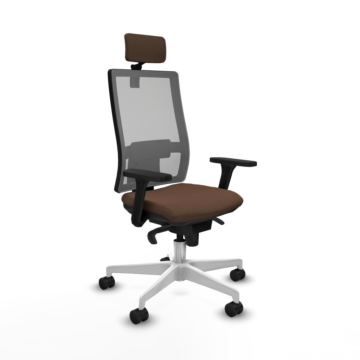 Office Chair Piqueras y Crespo 3D026N2 Dark brown