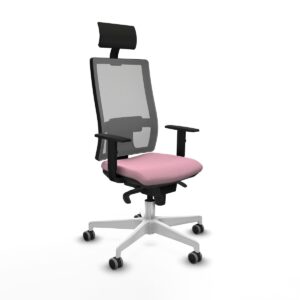 Office Chair with Headrest Piqueras y Crespo 1D026G1 Pink