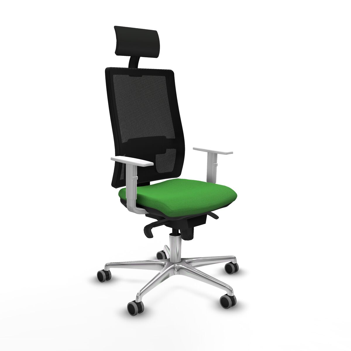 Office Chair with Headrest Piqueras y Crespo 4B086G1 Green
