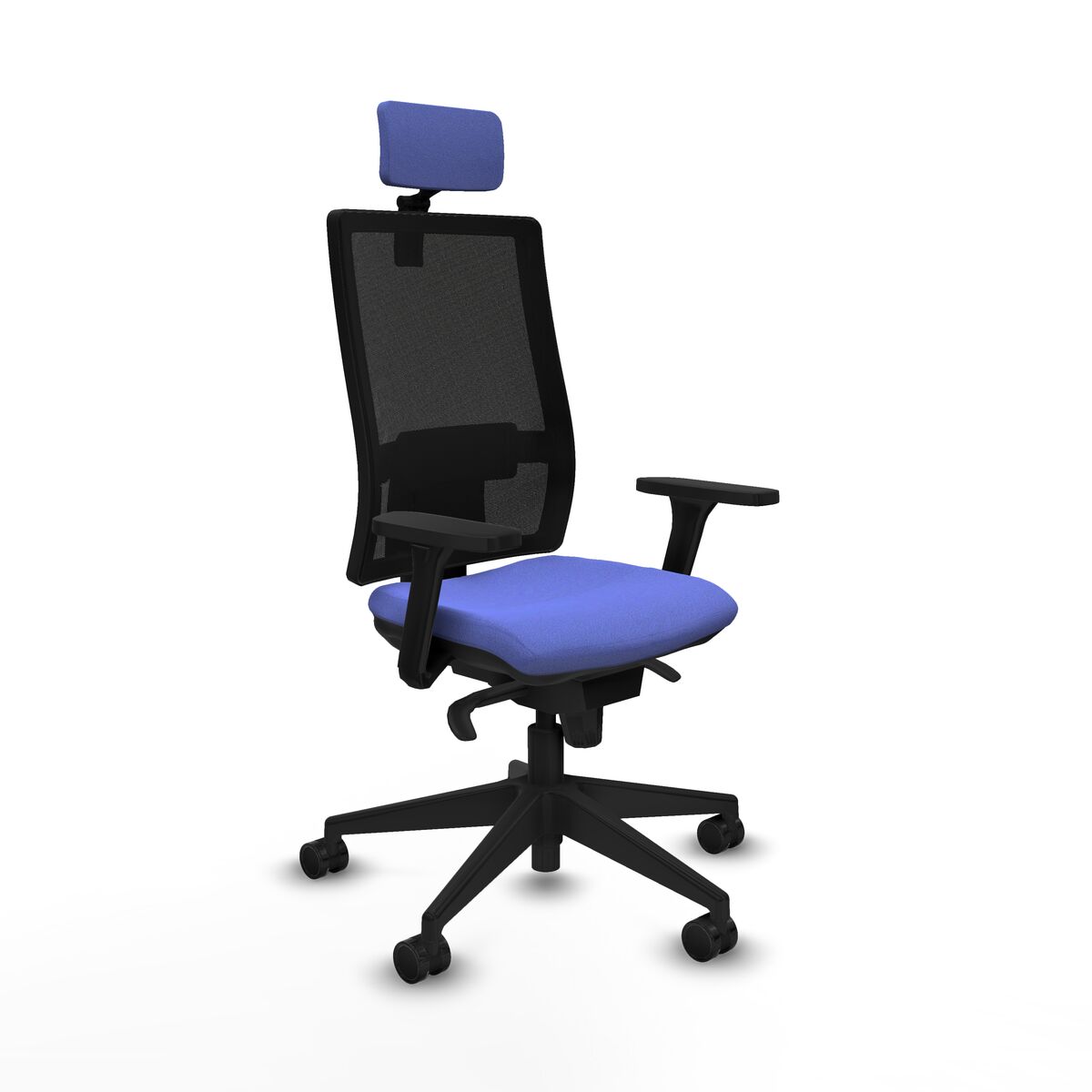 Office Chair Piqueras y Crespo 3D066N2 Light Blue