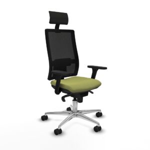 Office Chair with Headrest Piqueras y Crespo 3D086N1 Green