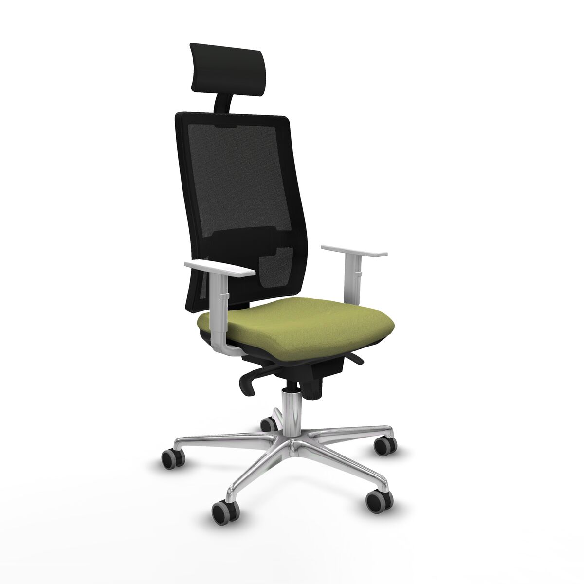 Office Chair with Headrest Piqueras y Crespo 4B086G1 Green
