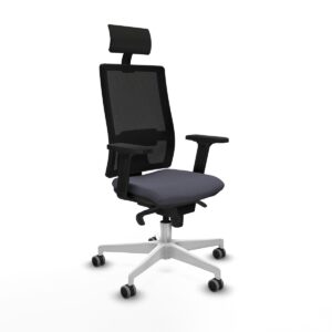 Office Chair with Headrest Piqueras y Crespo 2D026G1 Dark grey