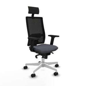 Office Chair with Headrest Piqueras y Crespo 2D026N1 Dark grey