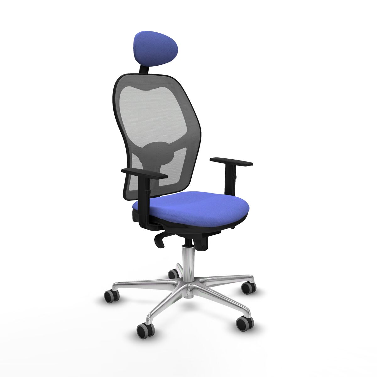 Office Chair with Headrest Jorquera Piqueras y Crespo 1D086G1 Light Blue