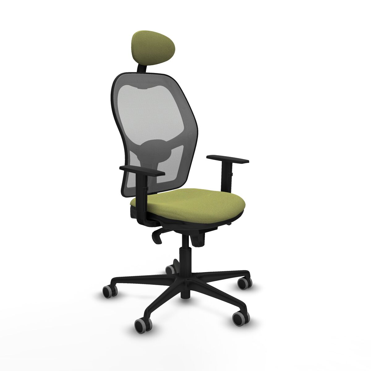 Office Chair with Headrest Jorquera Piqueras y Crespo 1D036G1 Green