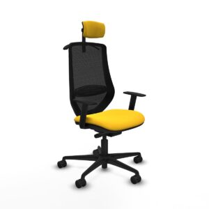 Office Chair Piqueras y Crespo D036N2H Yellow