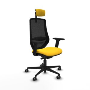 Office Chair Piqueras y Crespo D036G2W Yellow