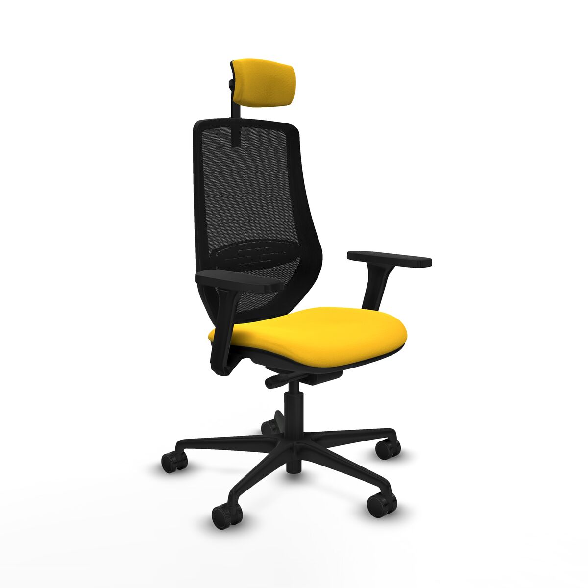 Office Chair Piqueras y Crespo D036N2W Yellow