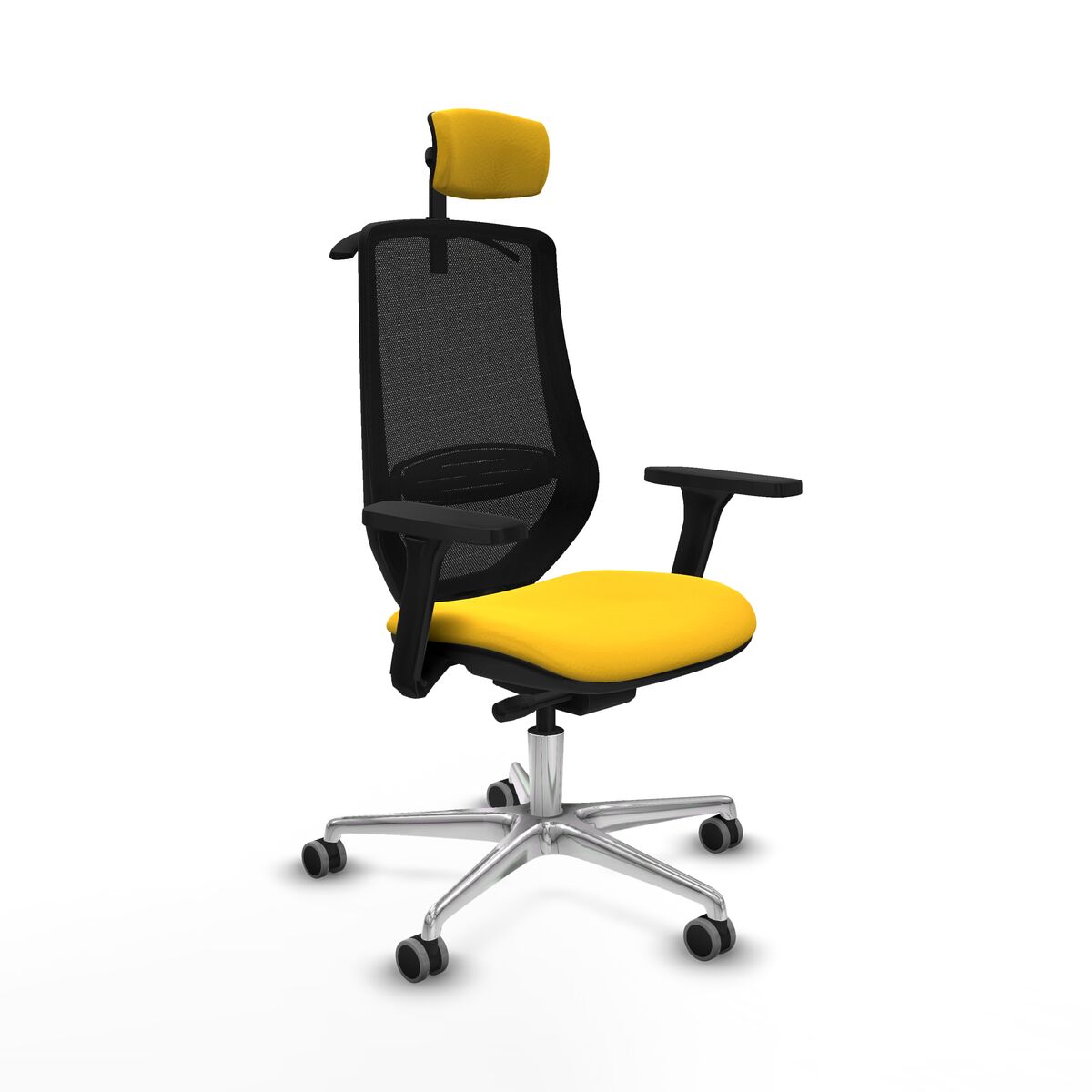 Office Chair Piqueras y Crespo D086G2H Yellow