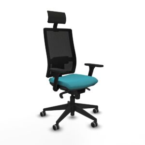 Office Chair Piqueras y Crespo 3D066G1 Turquoise