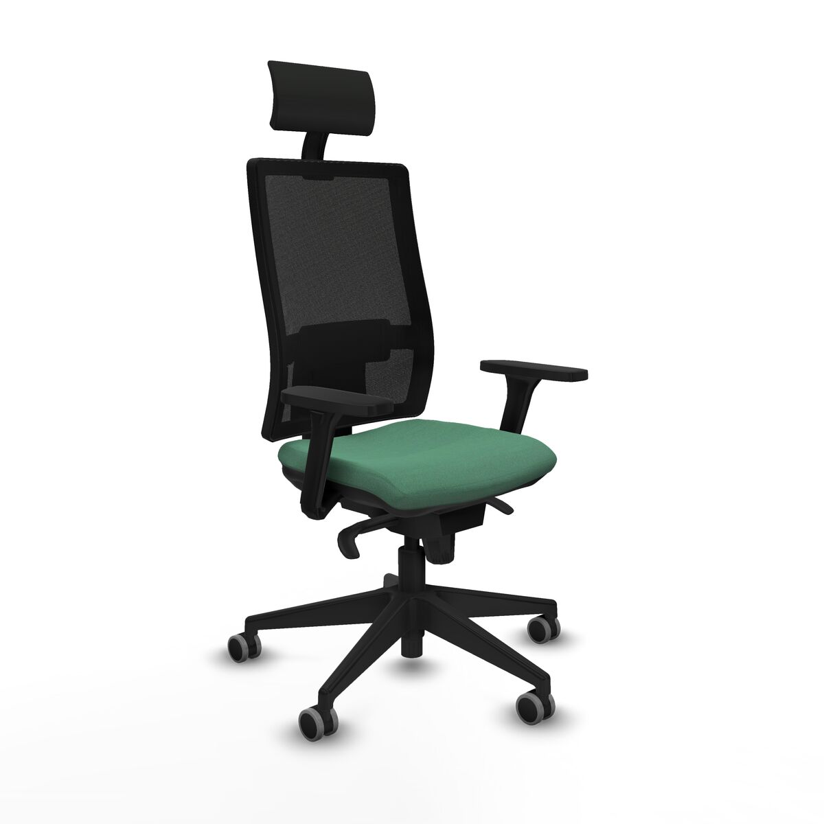 Office Chair Piqueras y Crespo 3D066G1 Emerald Green