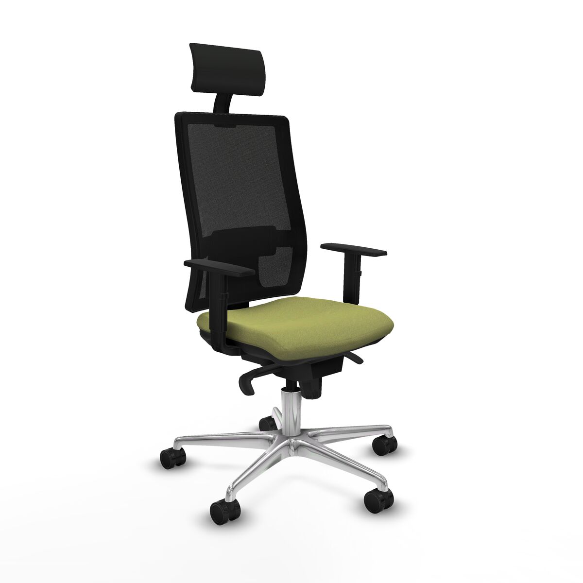 Office Chair with Headrest Piqueras y Crespo 1D086N1 Green