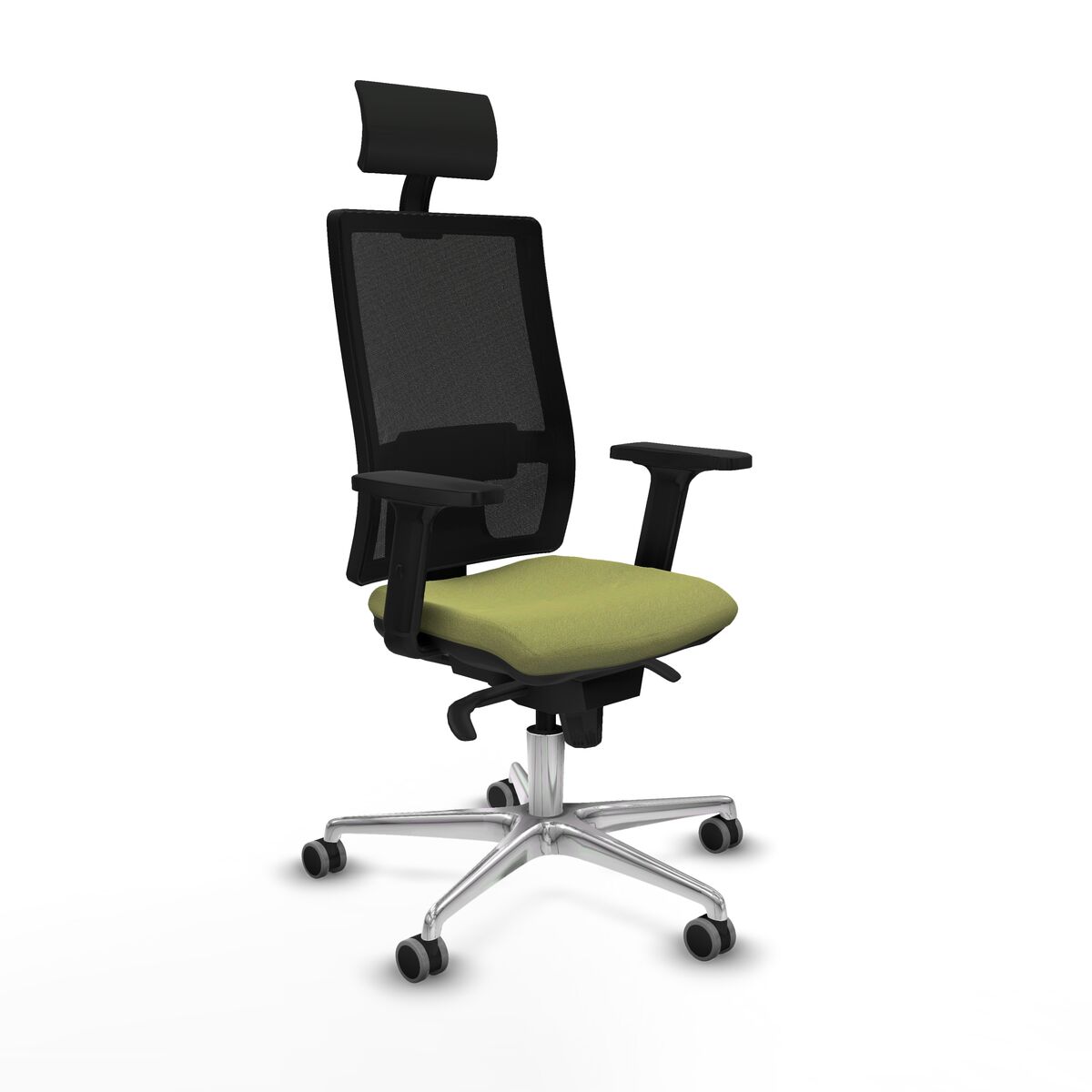 Office Chair with Headrest Piqueras y Crespo 2D086G1 Green