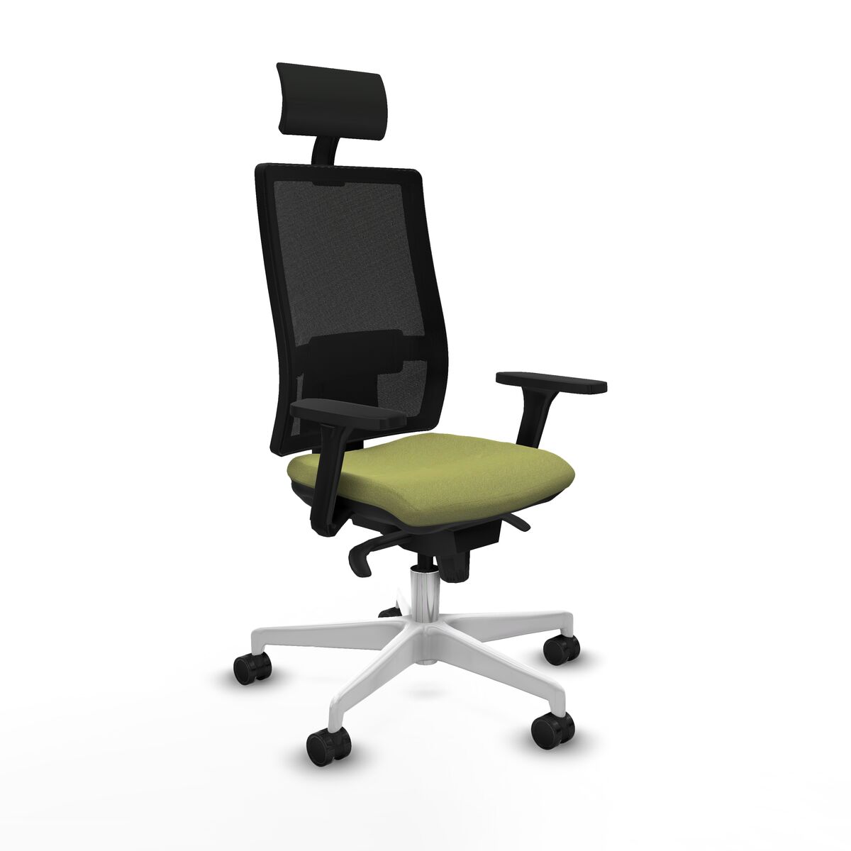 Office Chair with Headrest Piqueras y Crespo 3D026N1 Green