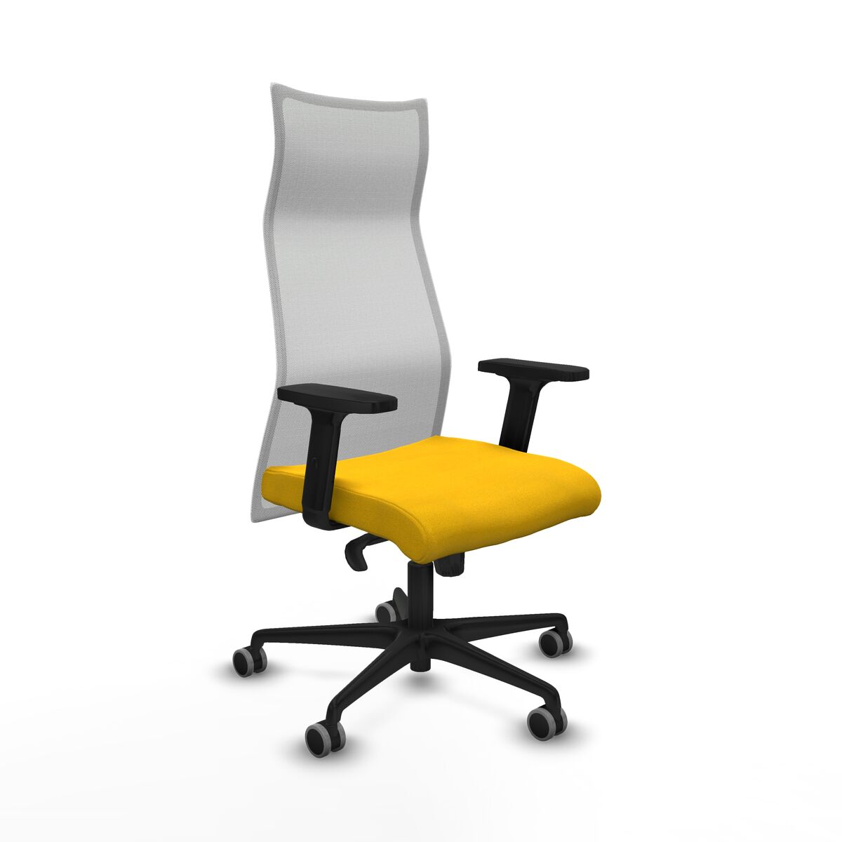 Office Chair Piqueras y Crespo B2D036G Yellow