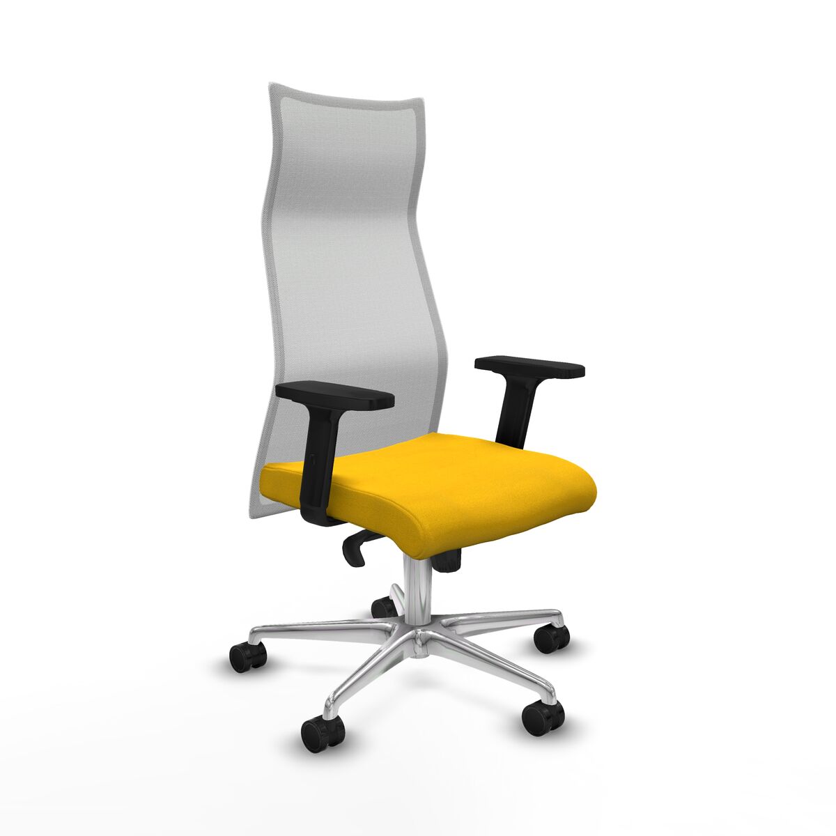 Office Chair Piqueras y Crespo B2D086N Yellow