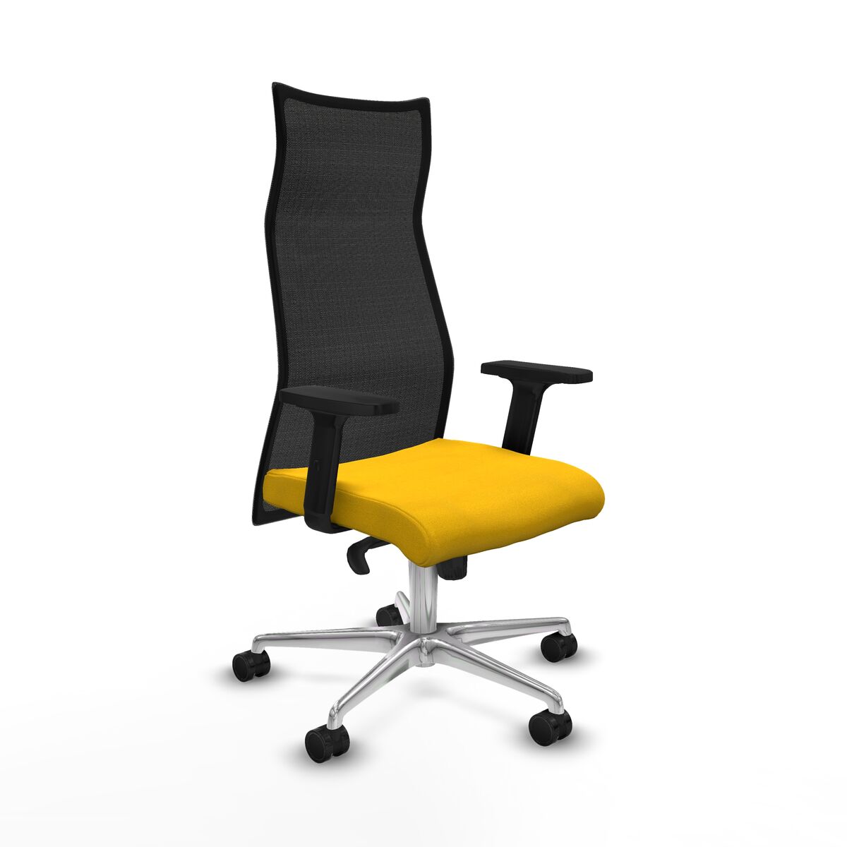 Office Chair Piqueras y Crespo B2D086N Yellow