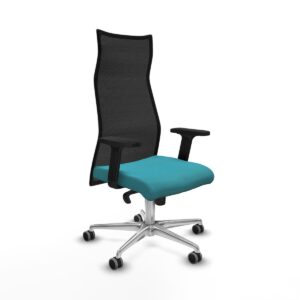 Office Chair Piqueras y Crespo B2D086G Turquoise