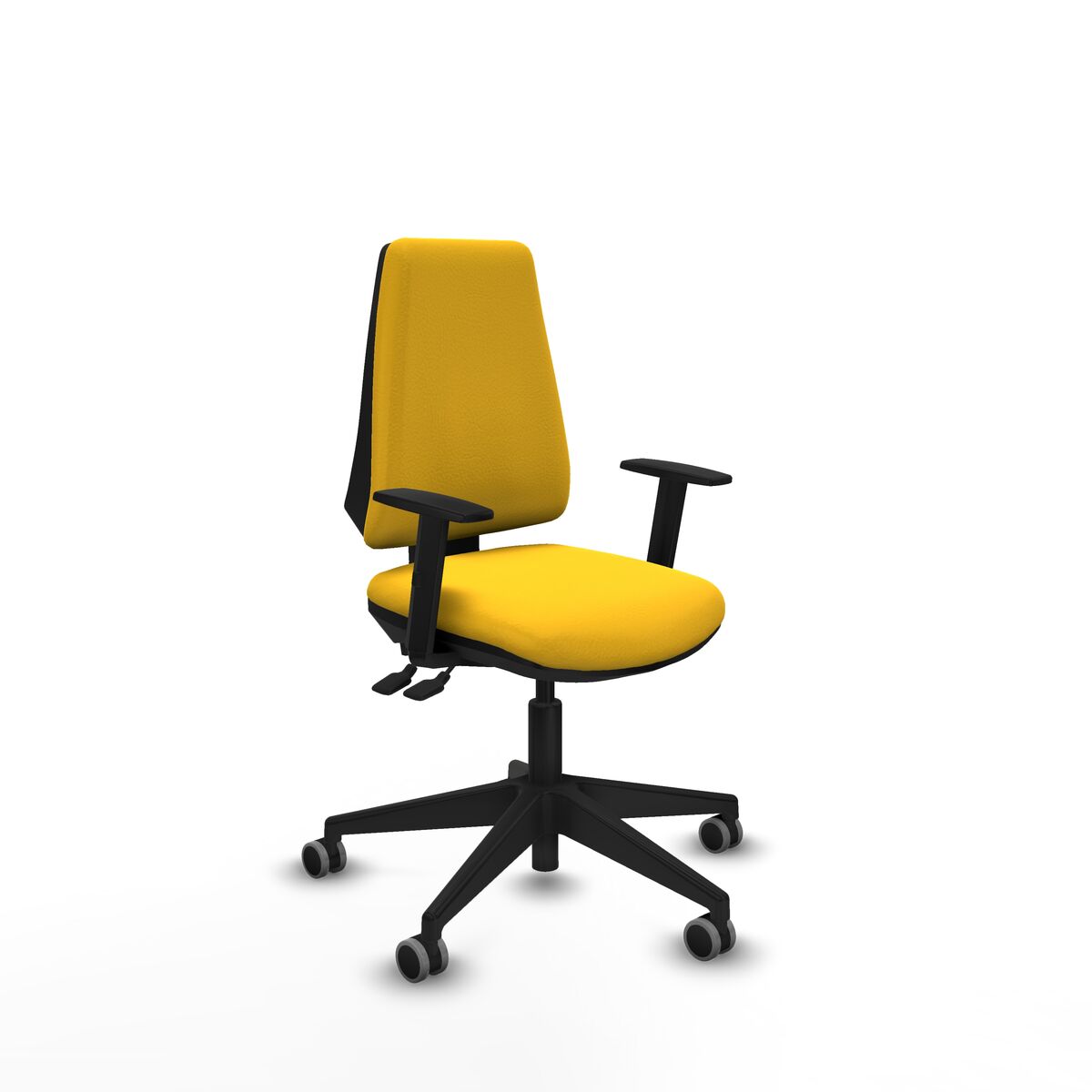 Office Chair Piqueras y Crespo B1D066G Yellow