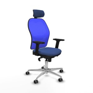 Office Chair Piqueras y Crespo 2D086G2 Navy Blue