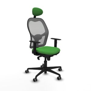 Office Chair with Headrest Jorquera Piqueras y Crespo 1D036G1 Green