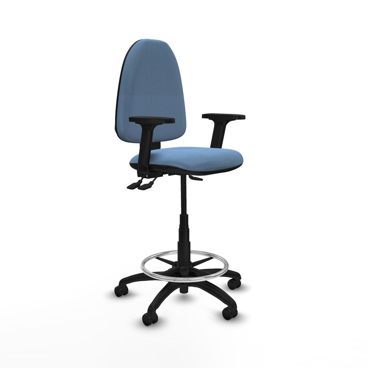 Office Chair Piqueras y Crespo B2D01RP Sky blue High