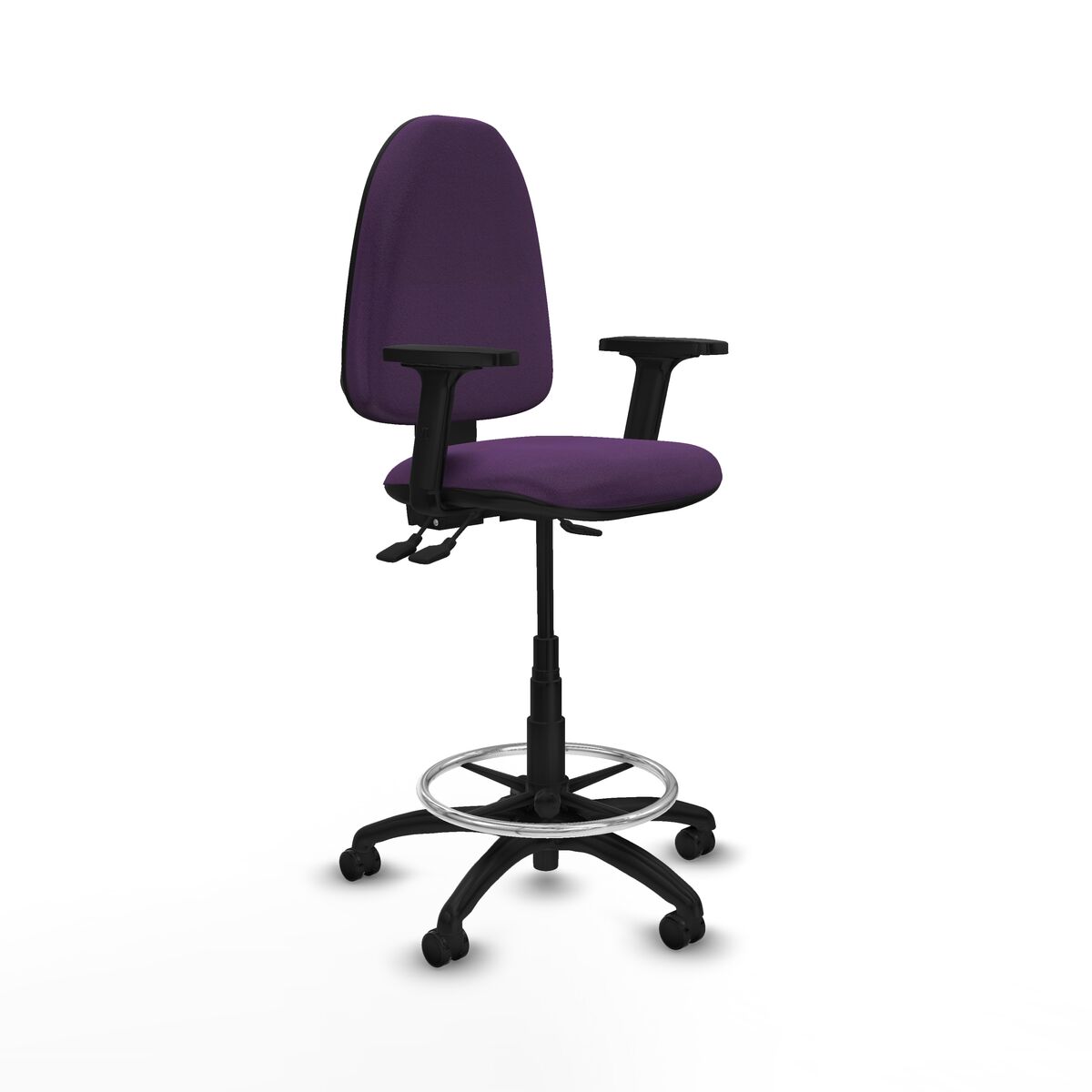 Office Chair Piqueras y Crespo B2D01RP Purple High