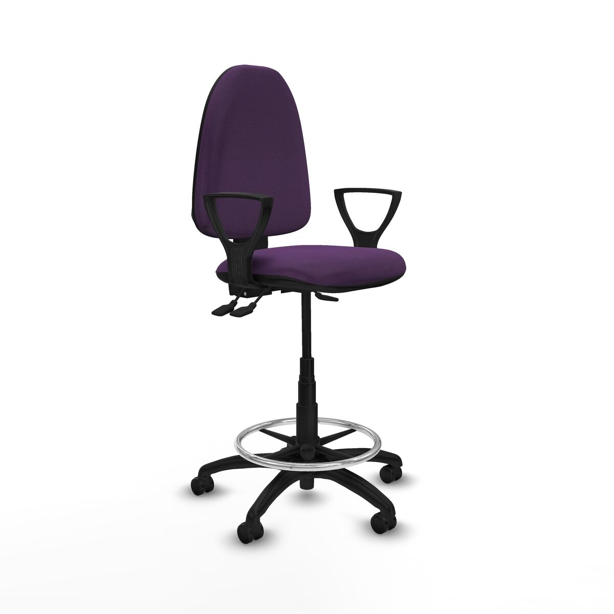 Office Chair Piqueras y Crespo BFN01RF Purple High