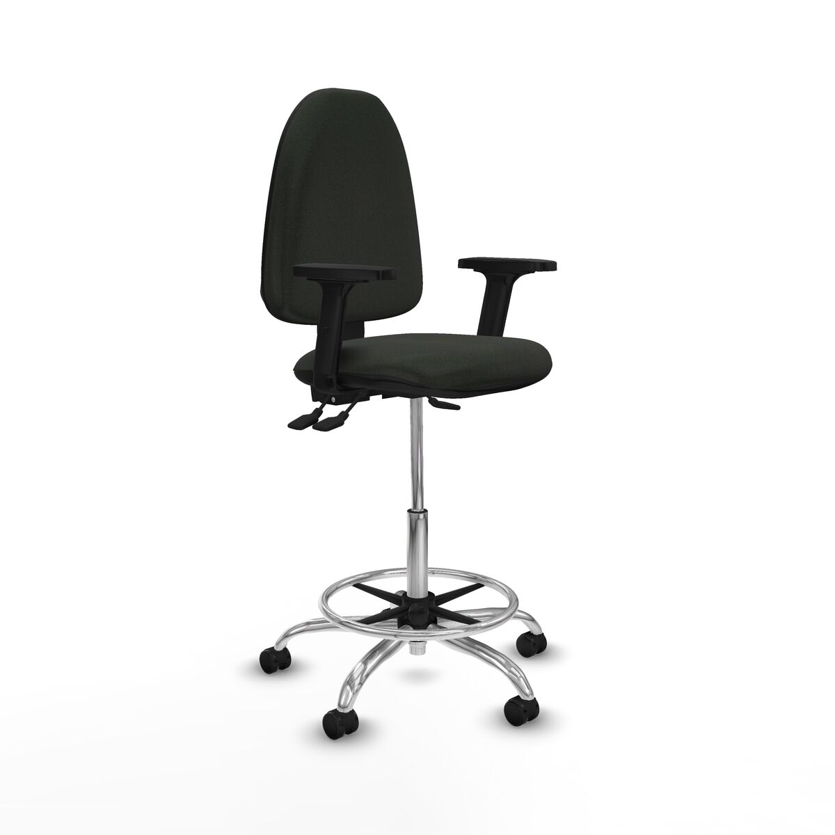 Office Chair Piqueras y Crespo B2D05RF Black High
