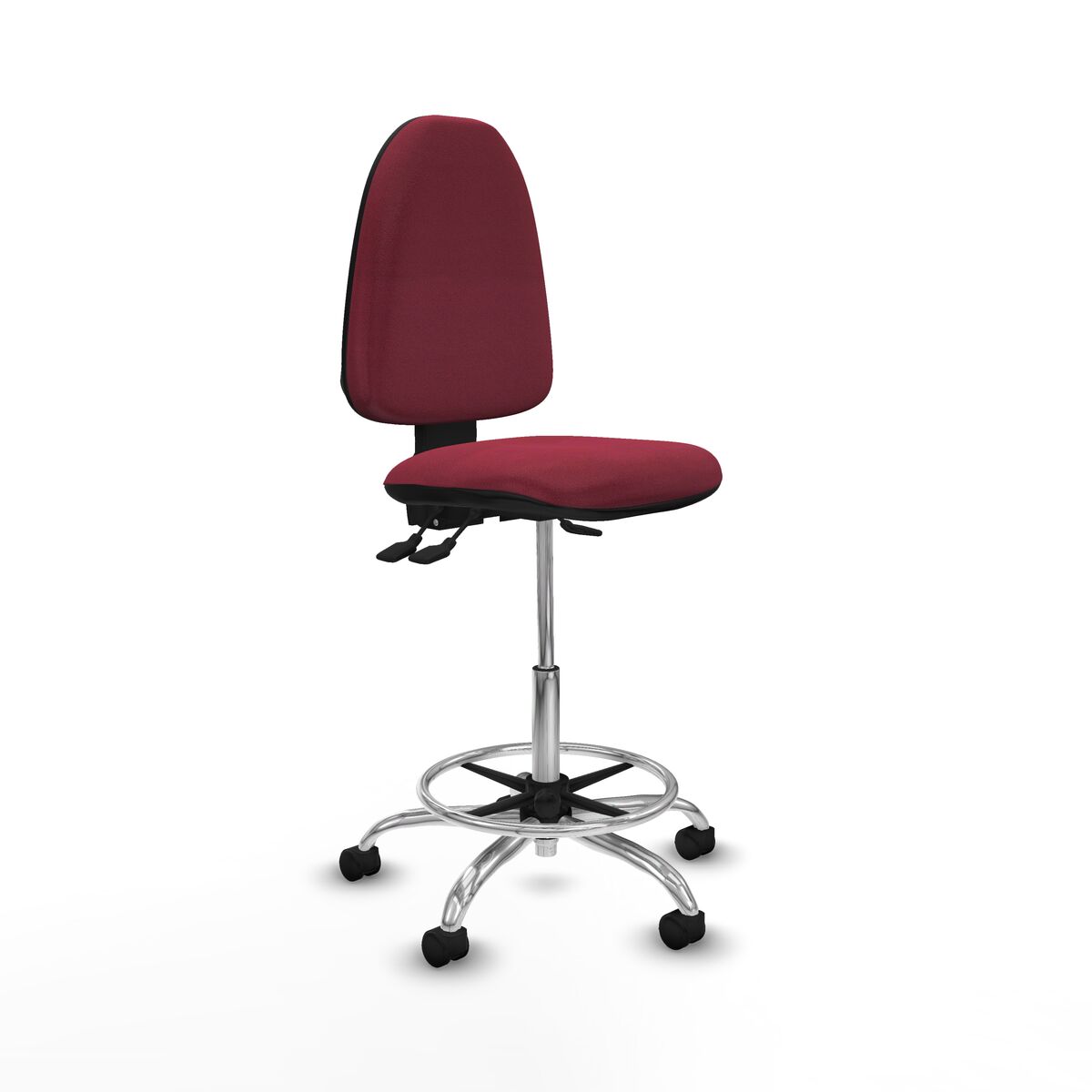 Office Chair Piqueras y Crespo B0005RN Maroon High