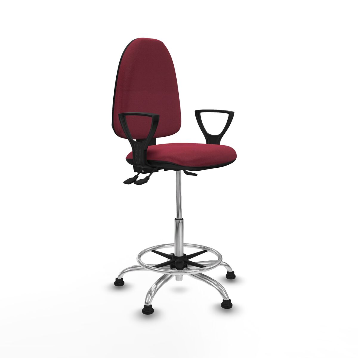 Office Chair Piqueras y Crespo BFN05RT Maroon High