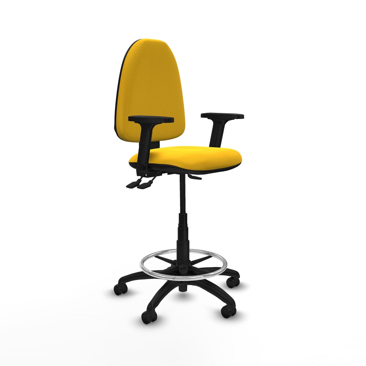 Office Chair Piqueras y Crespo B2D01RP Yellow High