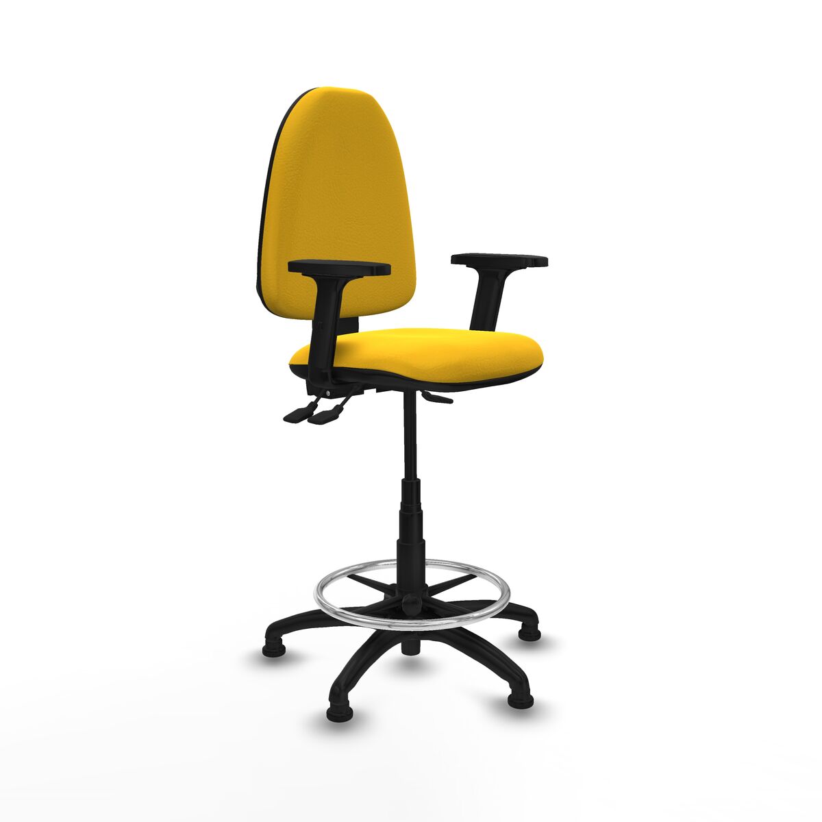 Office Chair Piqueras y Crespo B2D01RT Yellow High
