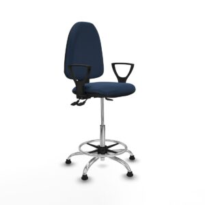Office Chair Piqueras y Crespo BFN05RT Navy Blue High