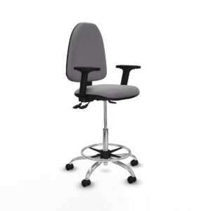 Office Chair Piqueras y Crespo B2D05RF Grey High