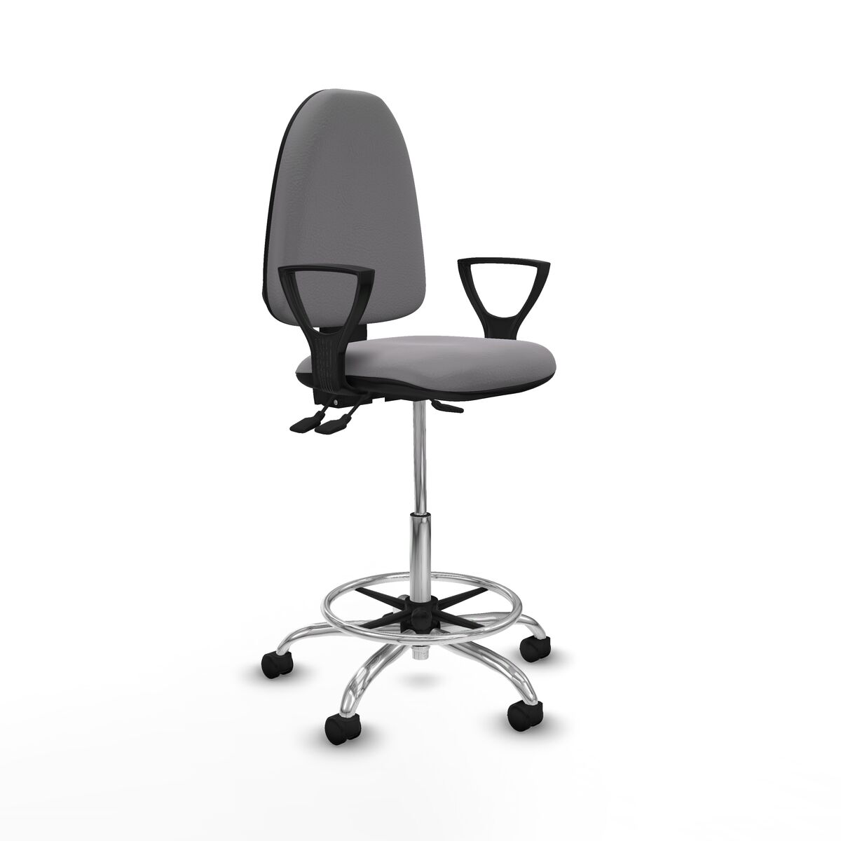 Office Chair Piqueras y Crespo BFN05RN Grey High