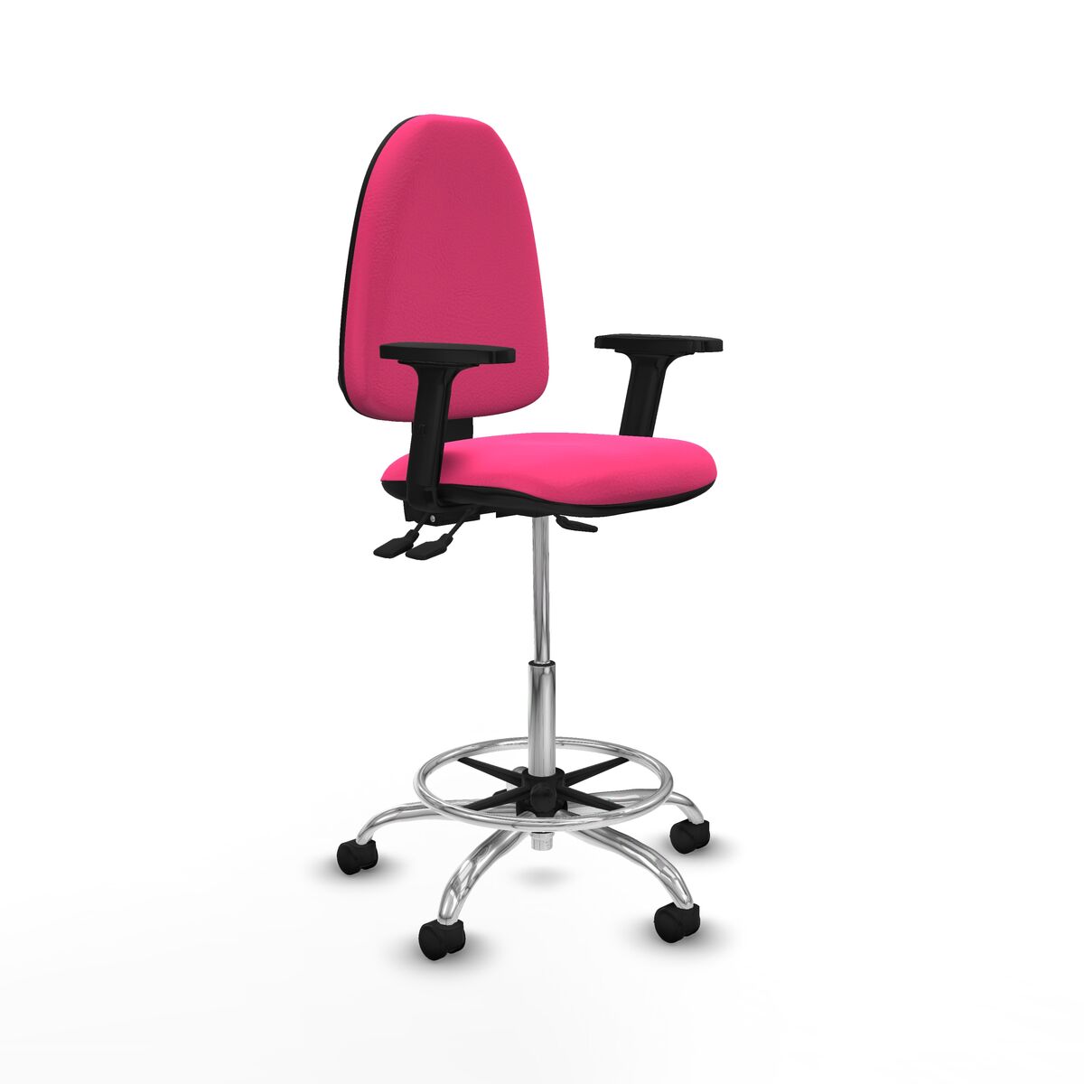 Office Chair Piqueras y Crespo B2D05RN Pink High