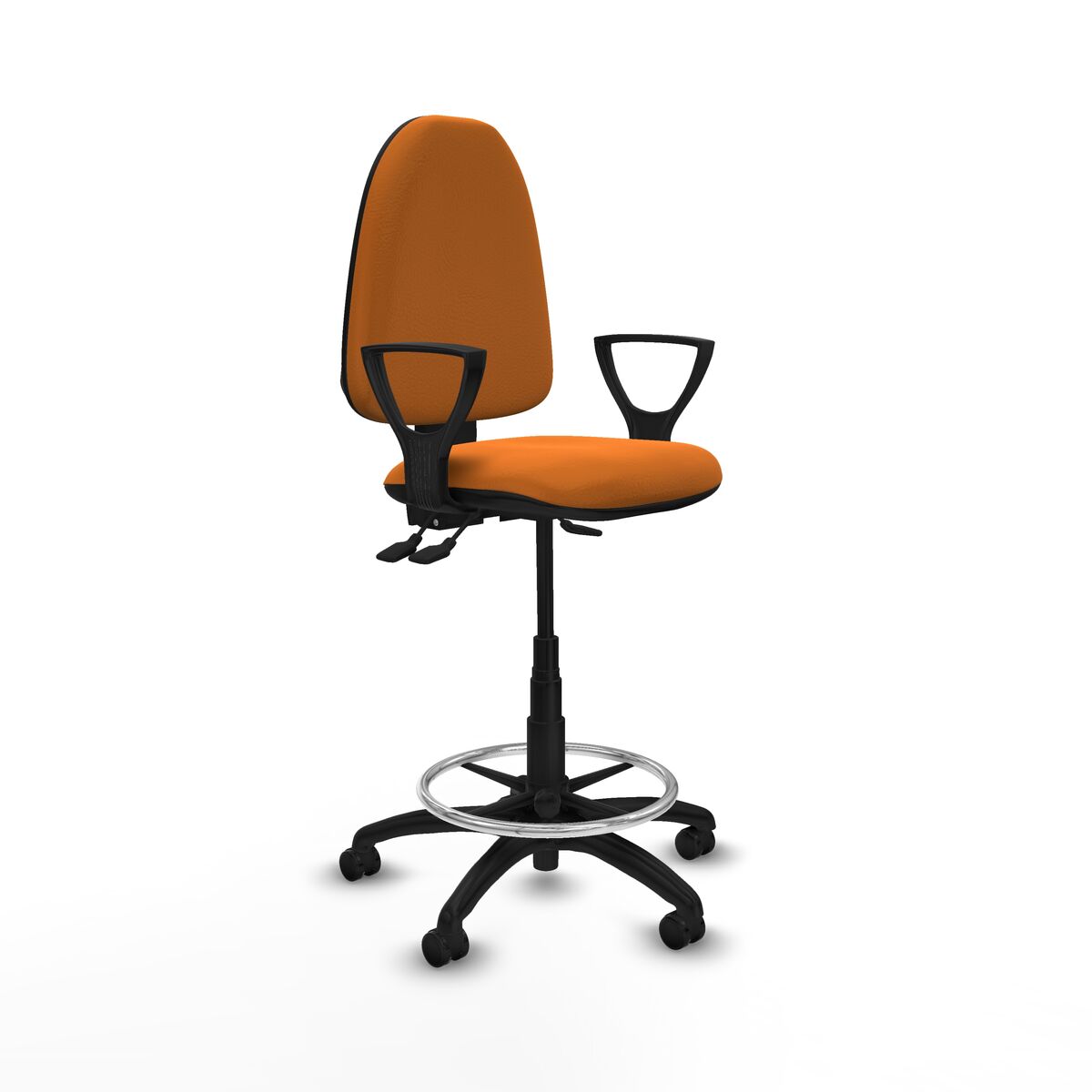 Office Chair Piqueras y Crespo BFN01RF Orange High