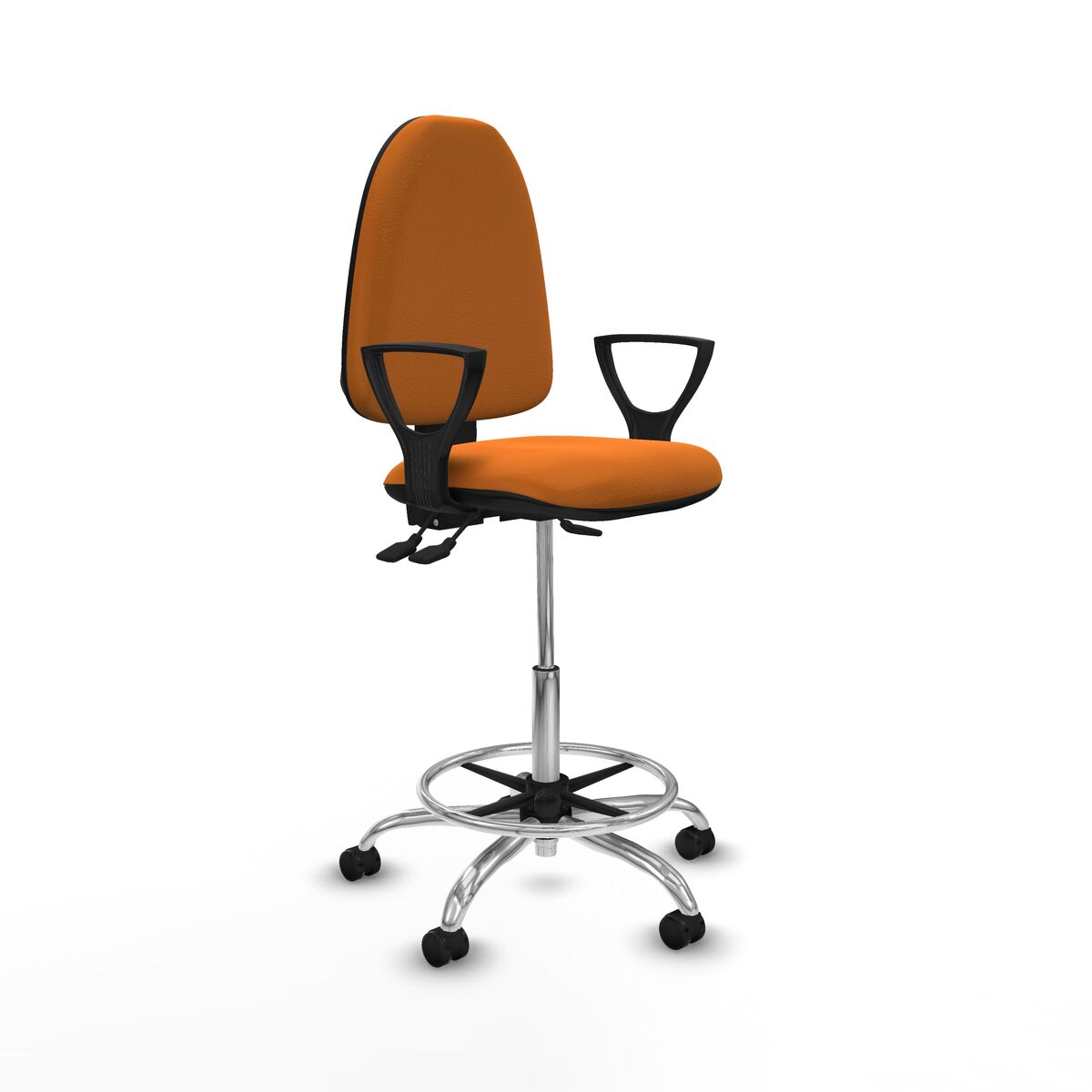 Office Chair Piqueras y Crespo BFN05RF Orange High