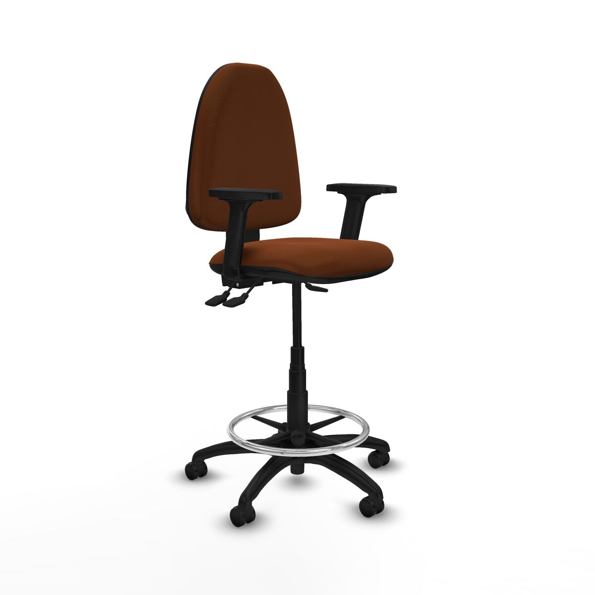 Office Chair Piqueras y Crespo B2D01RF Brown High