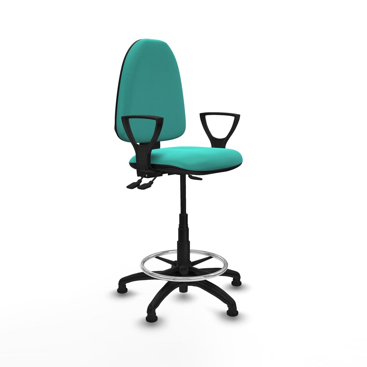 Office Chair Piqueras y Crespo BFN01RT Turquoise High