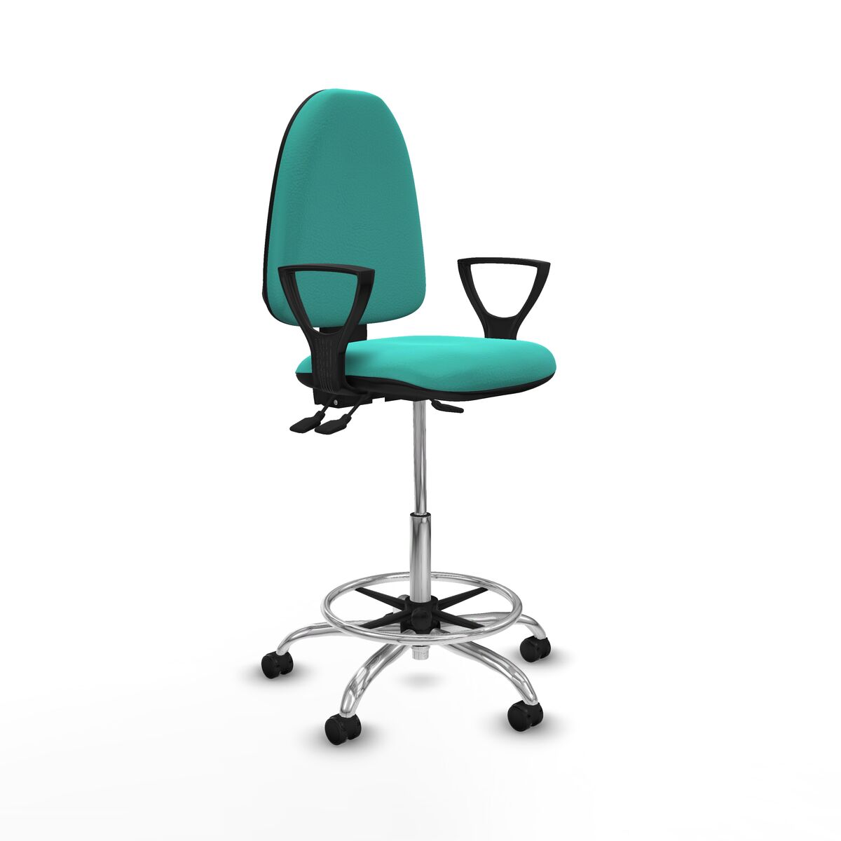 Office Chair Piqueras y Crespo BFN05RF Turquoise High