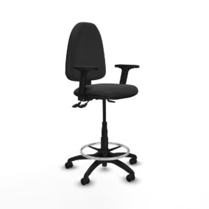 Office Chair Piqueras y Crespo B2D01RP Dark grey High