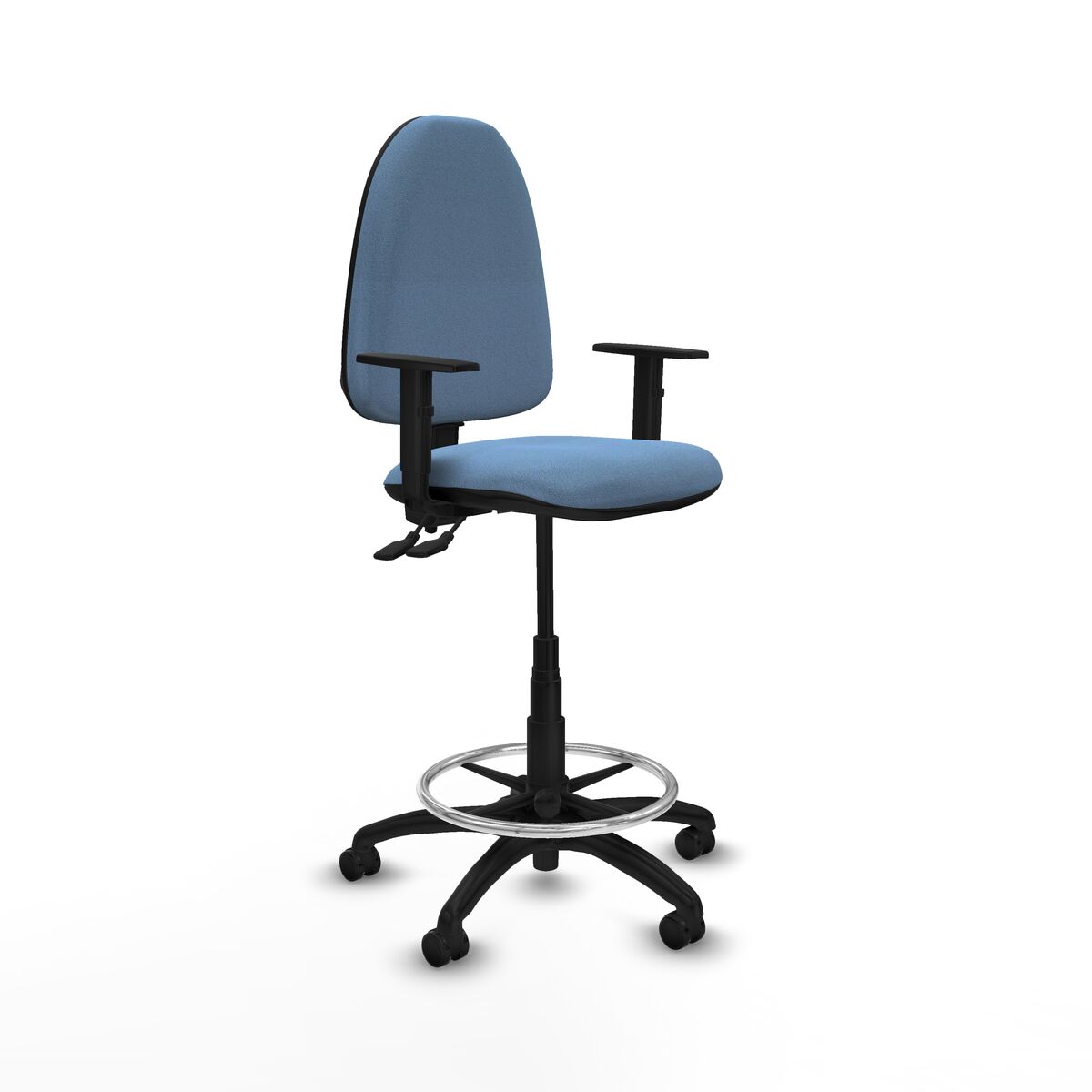 Office Chair Piqueras y Crespo B1D01RP Sky blue High