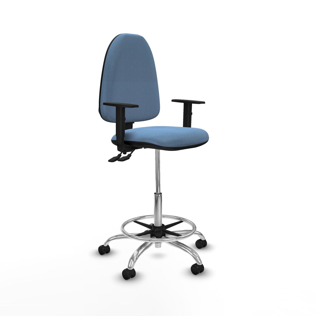 Office Chair Piqueras y Crespo B1D05RF Sky blue High